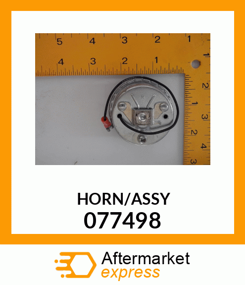 HORN/ASSY 077498