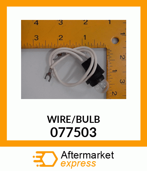 WIRE/BULB 077503