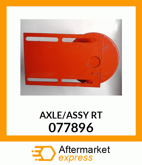 AXLE/ASSY_RT 077896