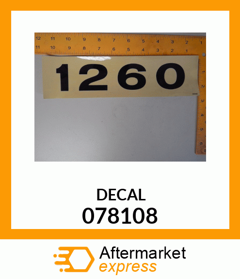 DECAL 078108