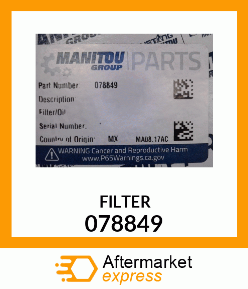 FILTER 078849