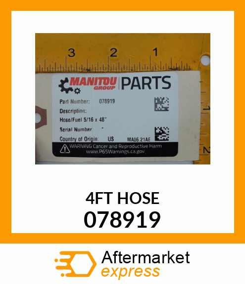 4FT_HOSE 078919