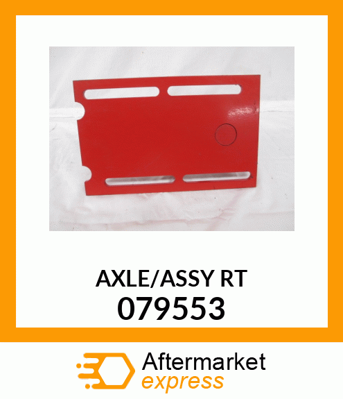 AXLE/ASSY_RT 079553