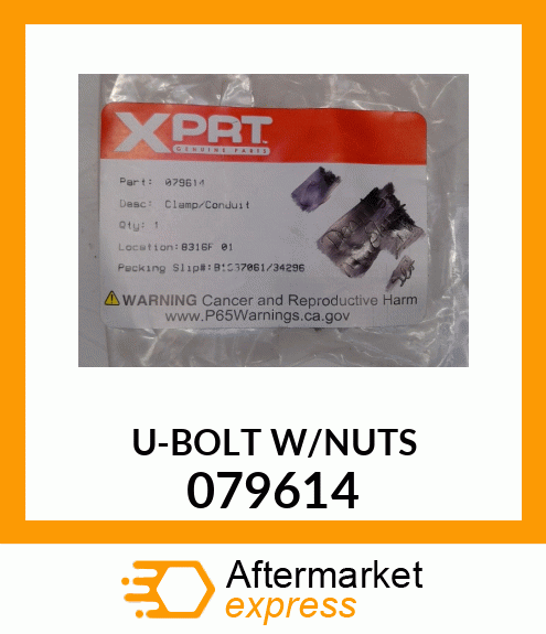 U-BOLT_W/NUT 079614