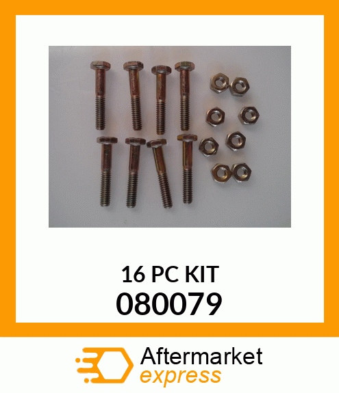 BOLT/NUT_16PC 080079