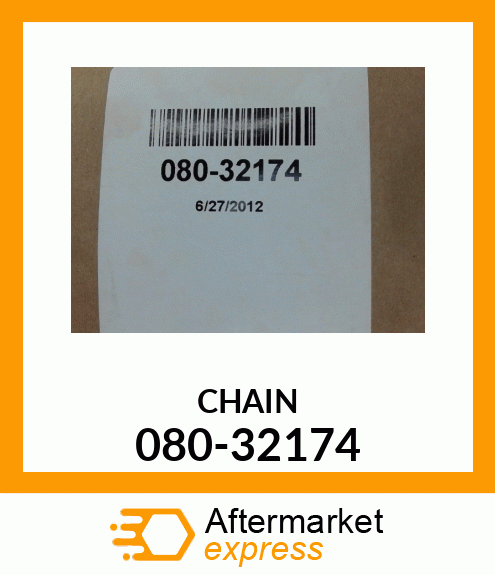 CHAIN 080-32174