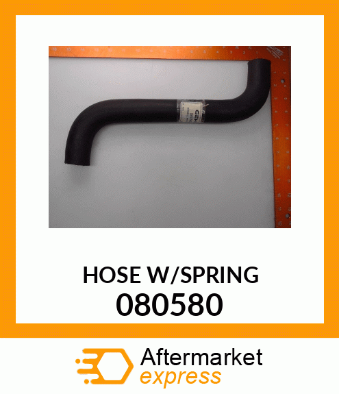 HOSE_W/SPRING 080580