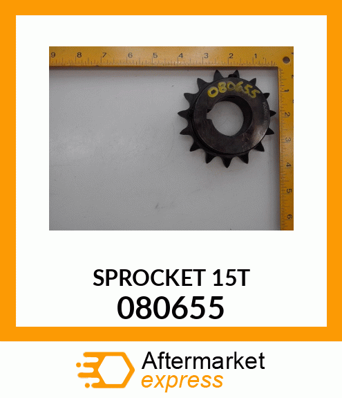 SPROCKET_15T 080655