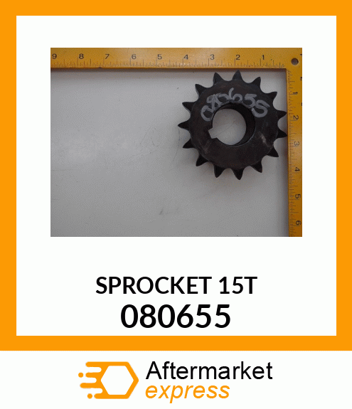 SPROCKET_15T 080655