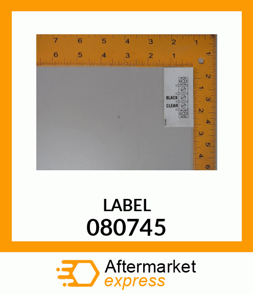 LABEL 080745