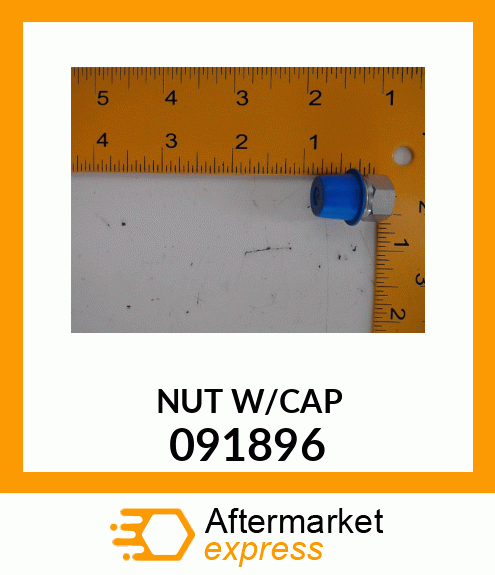 NUT W/CAP 091896