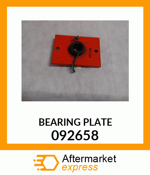 BEARING PLATE 092658