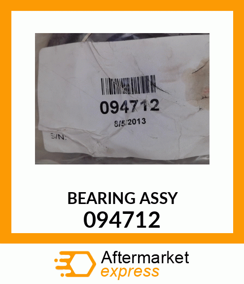 BEARING ASSY 094712