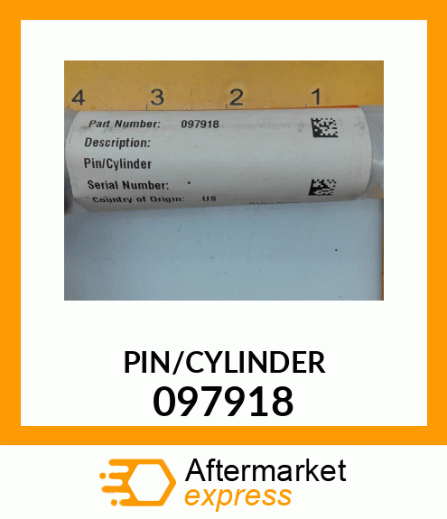 PIN/CYLINDER 097918