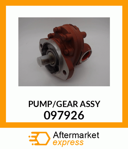 PUMP/GEAR ASSY 097926