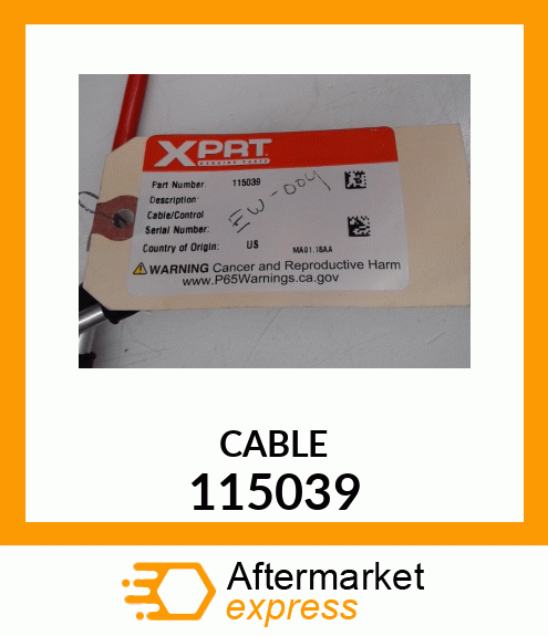 CABLE 115039