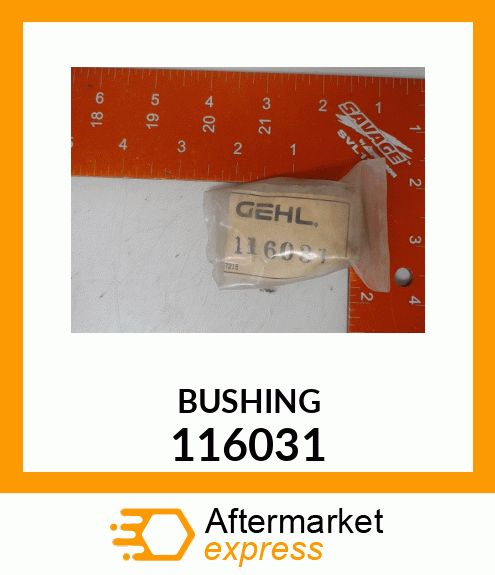 BUSHING 116031