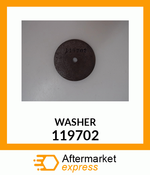 WASHER 119702