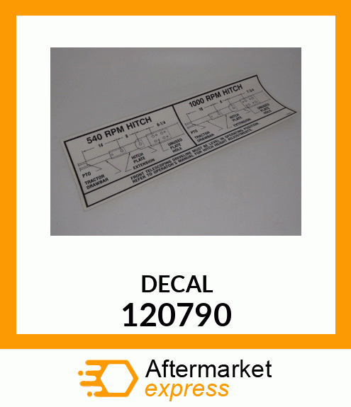 DECAL 120790