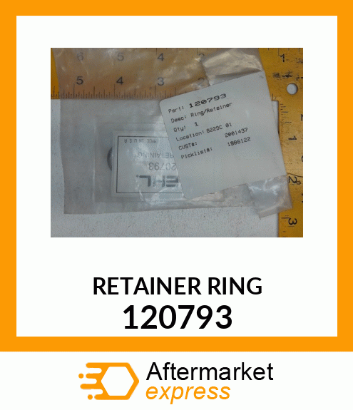 RETAINER RING 120793