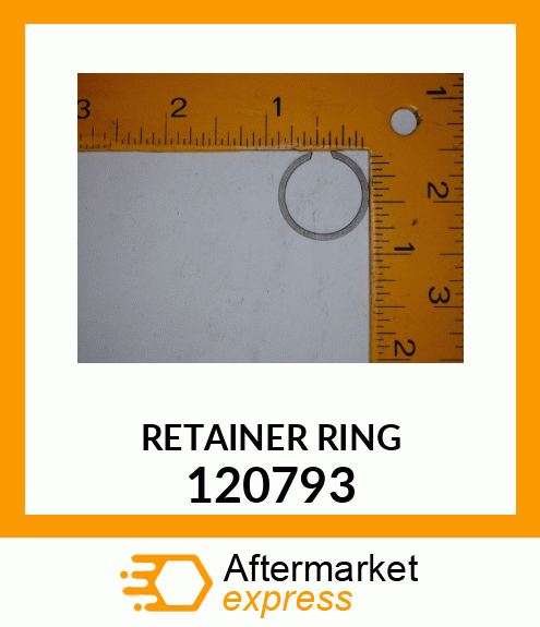 RETAINER RING 120793