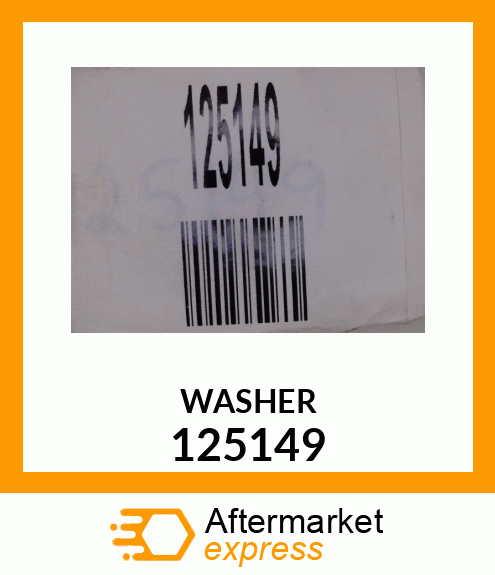 WASHER 125149