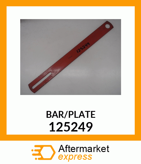 BAR/PLATE 125249