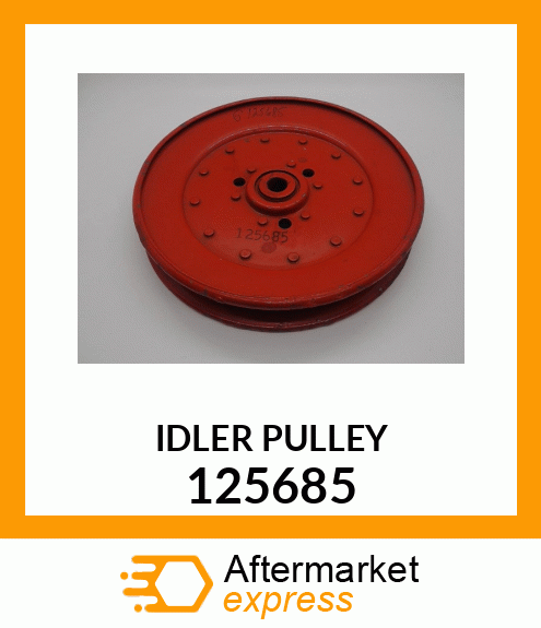 IDLER PULLEY 125685