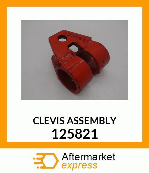 CLEVIS ASSEMBLY 125821