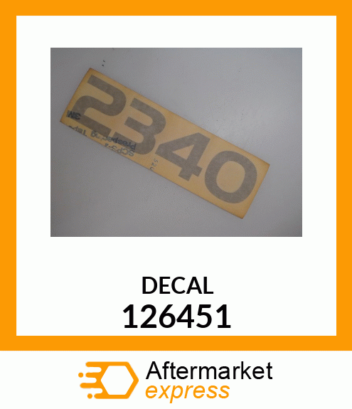 DECAL 126451