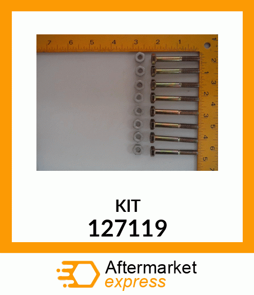 NUT/BOLT16PC 127119