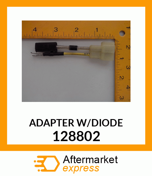 ADAPTER W/DIODE 128802