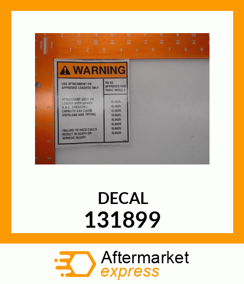 DECAL 131899