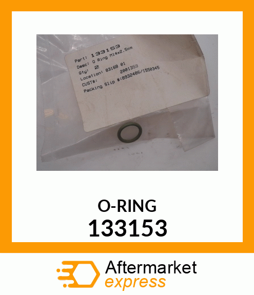 O-RING 133153