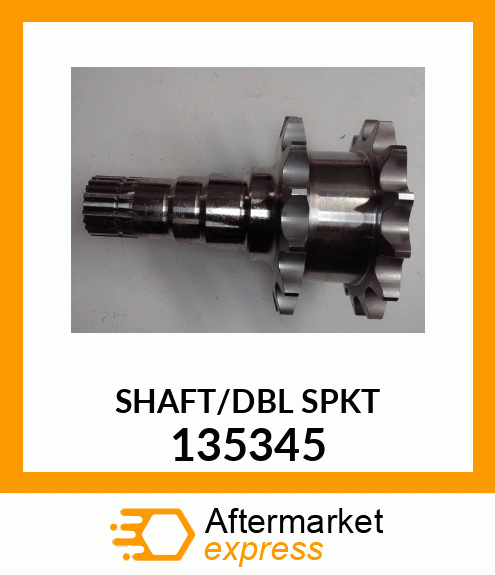 SHAFT/DBL_SPKT_ 135345