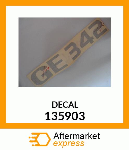 DECAL 135903