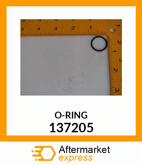 O-RING 137205