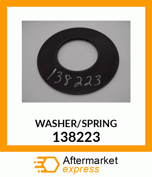 WASHER/SPRING 138223