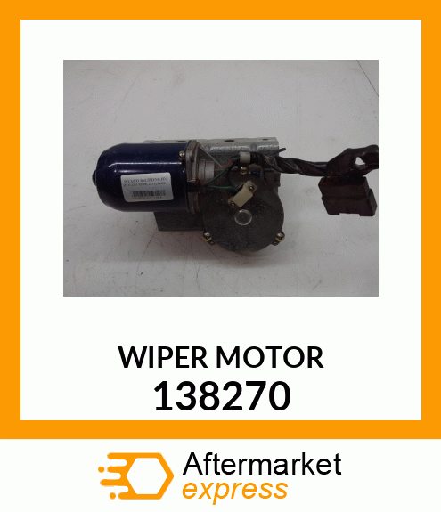 WIPER MOTOR 138270