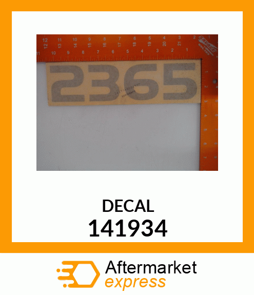 DECAL 141934