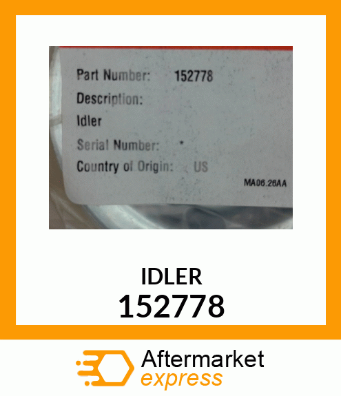 IDLER 152778