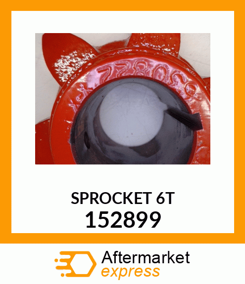 SPROCKET 6T 152899