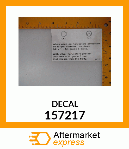 DECAL 157217