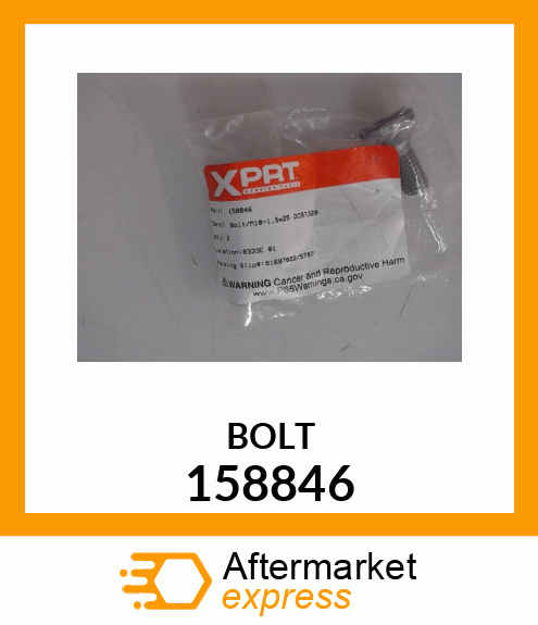 BOLT 158846