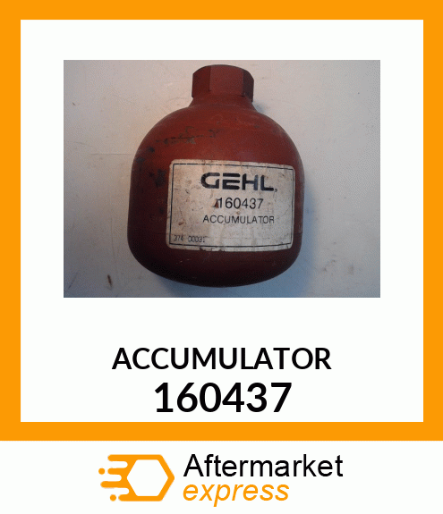 ACCUMULATOR 160437