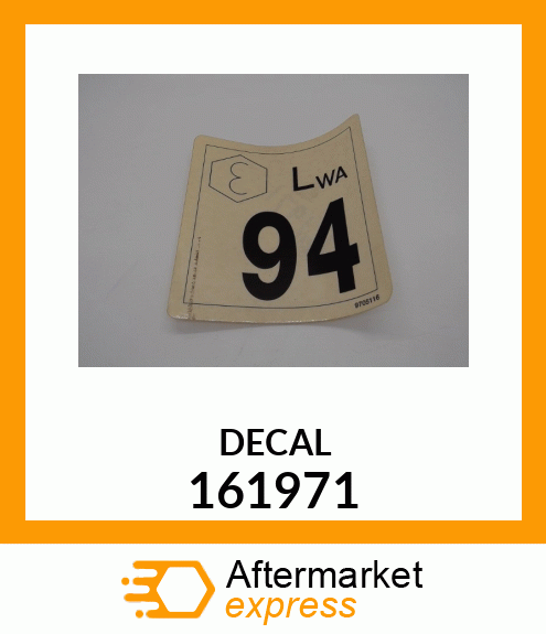 DECAL 161971