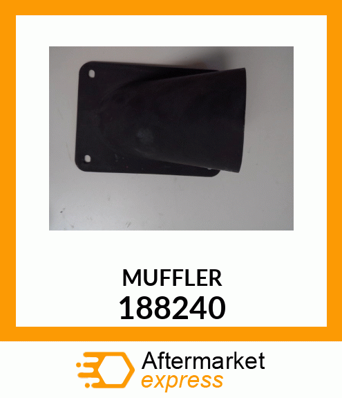 MUFFLER 188240