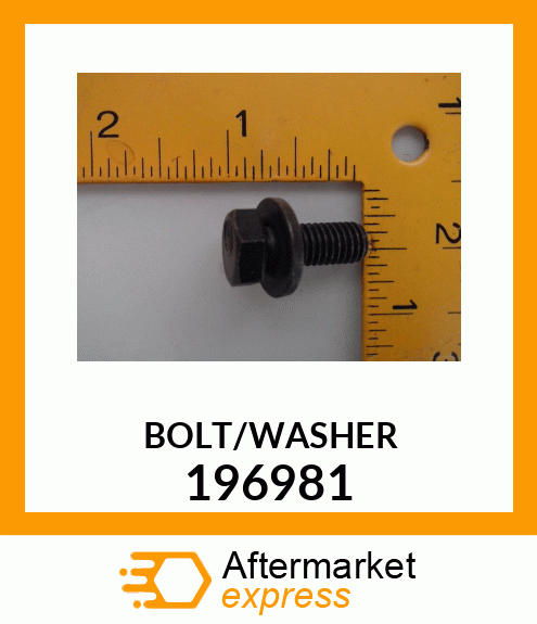 BOLT/WASHER 196981