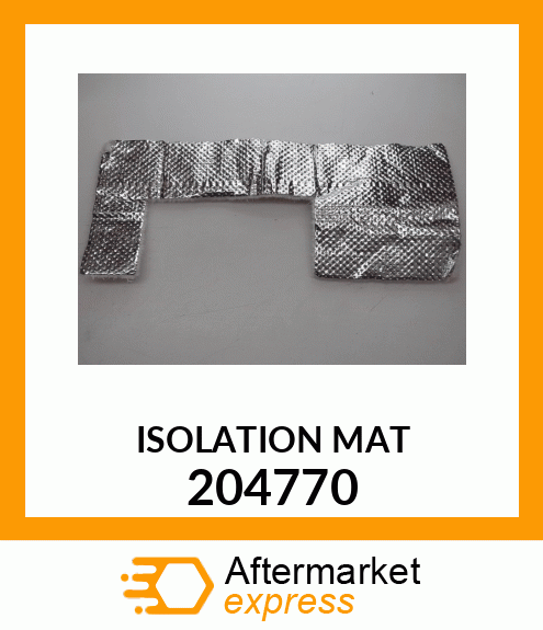 ISOLATION MAT 204770