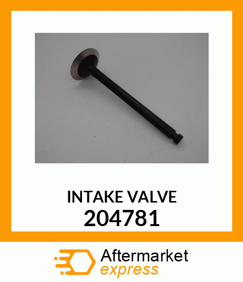 INTAKE VALVE 204781